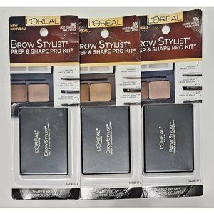 3-Pack L'Oreal Brow Stylist All-In-One Prep &